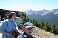 Betty und Leo auf dem Mount Sulphur